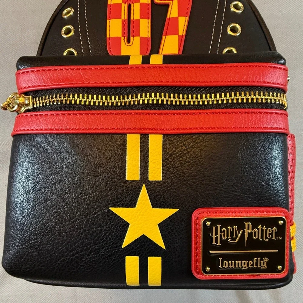 Loungefly Harry Potter Quidditch 07 Gryffindor Jersey Mini Backpack WDBK2652